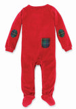 VELOUR NECKTIE ONE-PIECE Velour foot in outfit