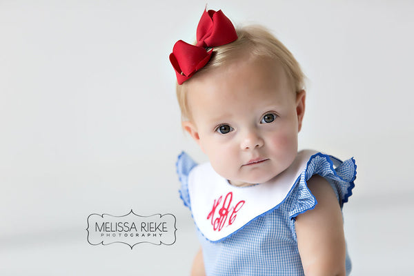 Blue Clover Color Dress - comes Monogrammed