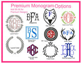 Linen Cocktail Napkins 4 w/monogram